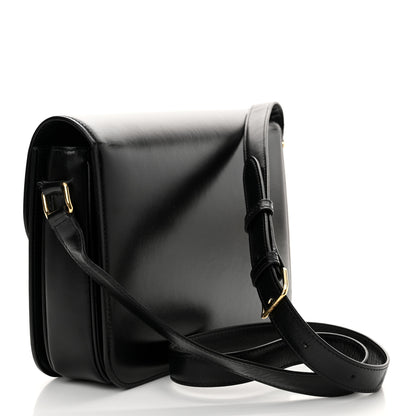 Celine Shiny Calfskin Large Triomphe Black 3 of 17