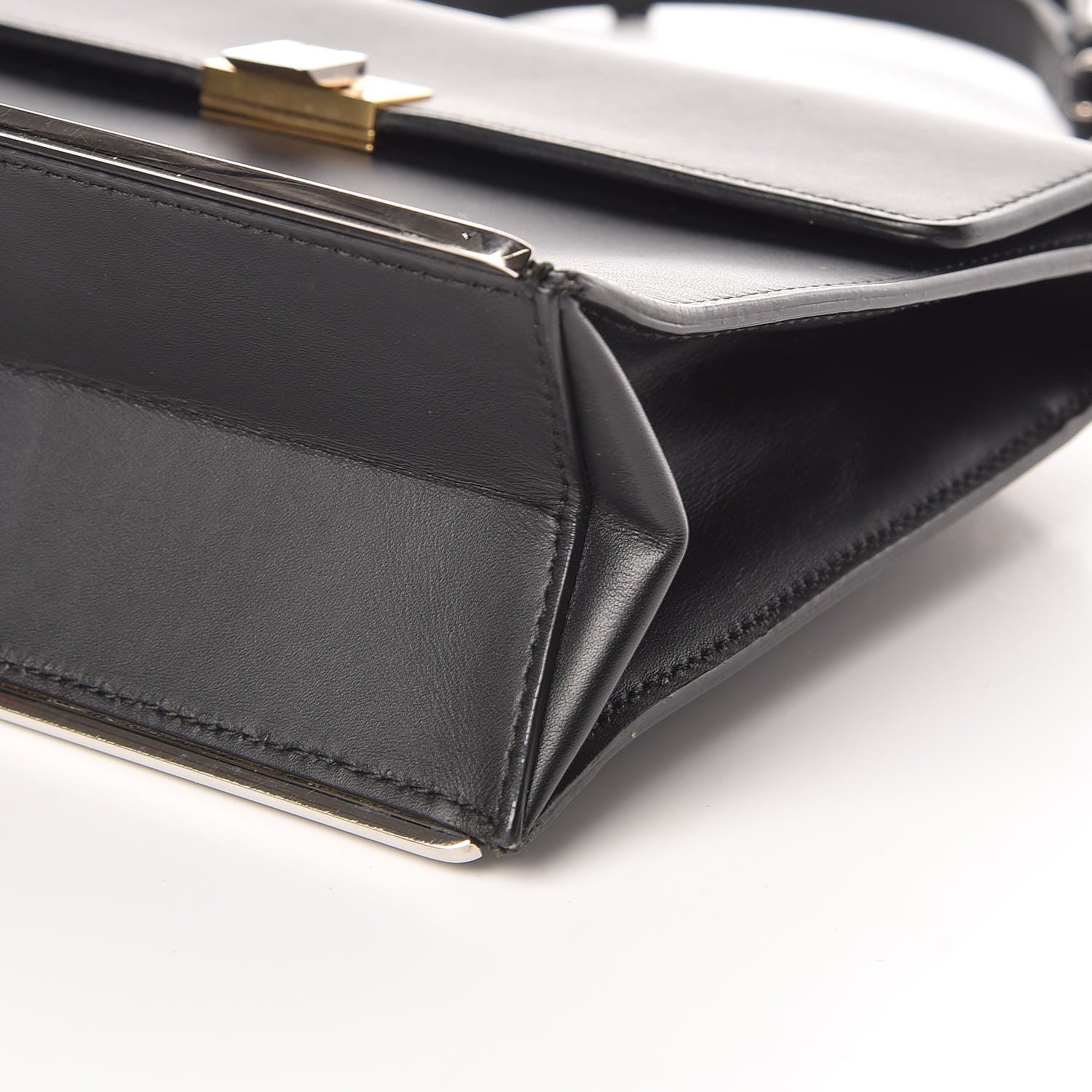 Balenciaga Smooth Calfskin Le Dix Makeup Bag Black 10 of 14