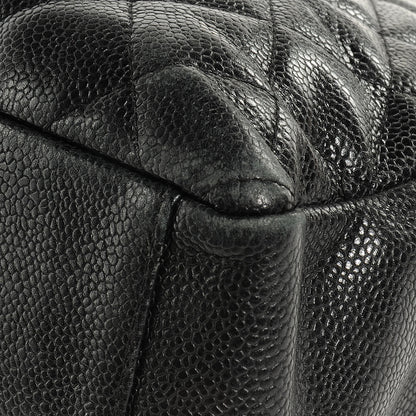 Chanel Caviar Petit Shopping Tote PST Black 6 of 9