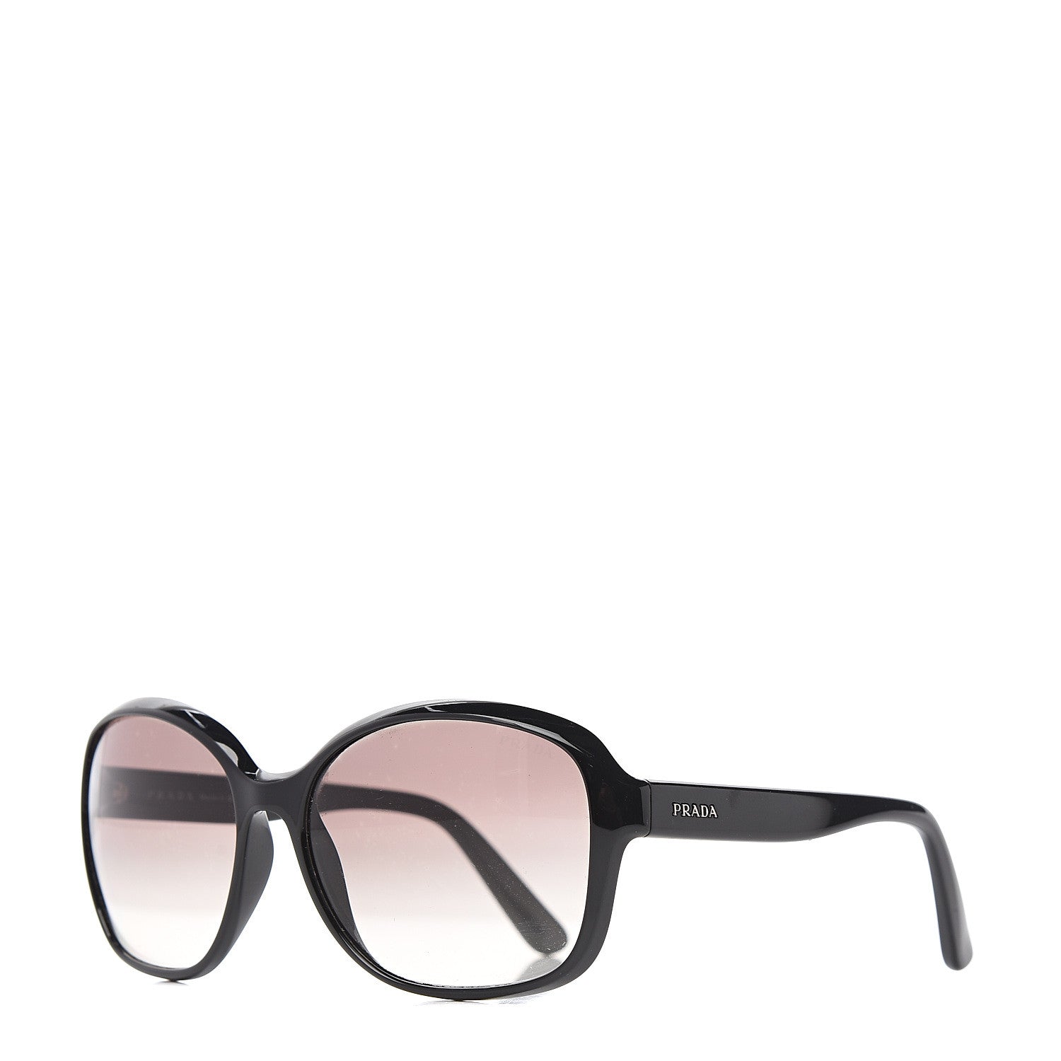 Prada Square Sunglasses SPR 18Q Black 1 of 6