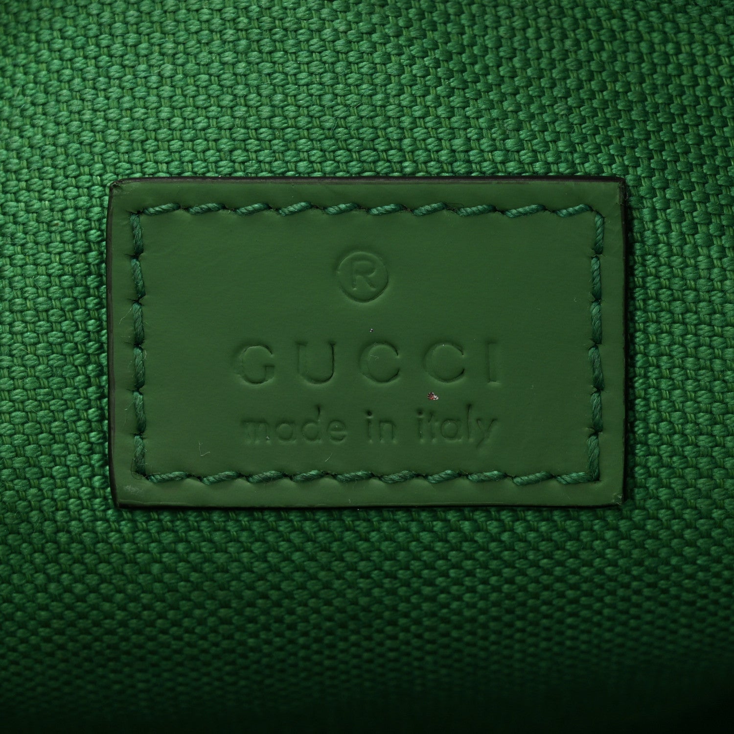 Gucci Rubber Effect Monogram GG Mini Crossbody Bag New Shamrock 6 of 11