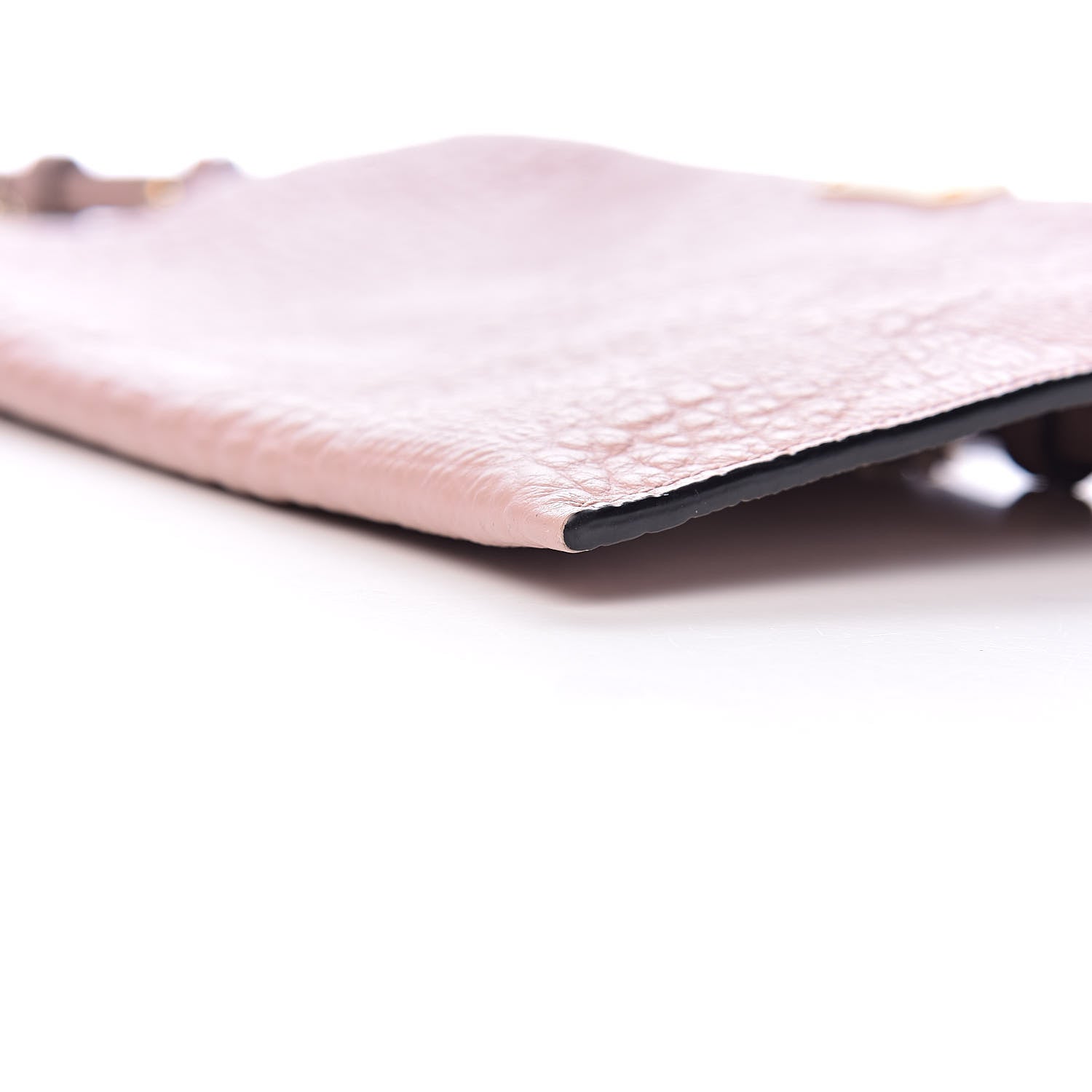 Burberry Signature Grain Calfskin Check Embossed Peyton Crossbody Clutch Bag Pale Orchid 8 of 10