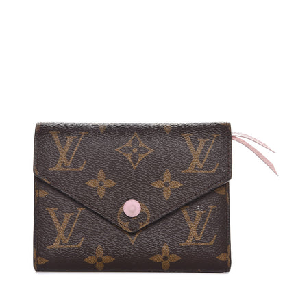 Louis Vuitton Monogram Victorine Wallet Rose Ballerine 1 of 7