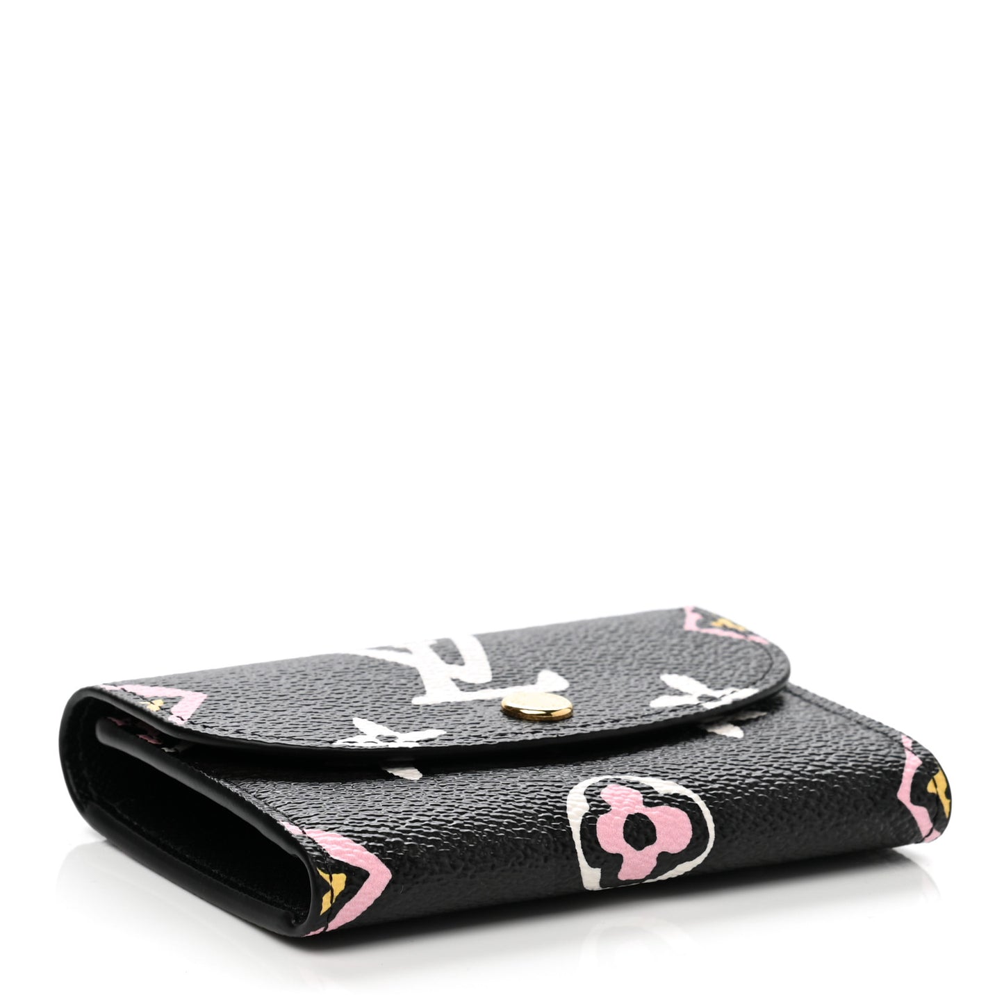 Monogram Giant Wild At Heart Rosalie Coin Purse Black