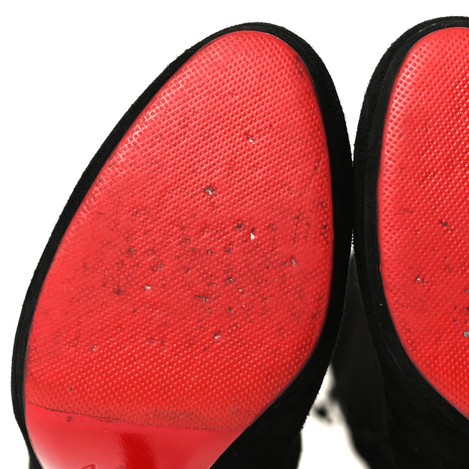 Christian Louboutin Suede Botalili 120 Tall Boots 39.5 Black 7 of 9