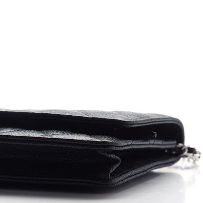 Chanel Caviar Quilted Wallet On Chain WOC Black 9 of 9