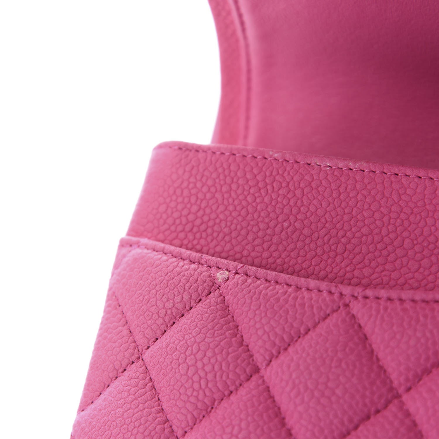 Chanel Iridescent Caviar Quilted Medium Double Flap Pink 8 of 11