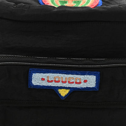 Gucci Nylon 80s Logo Patch Belt Bag Black 8 of 9