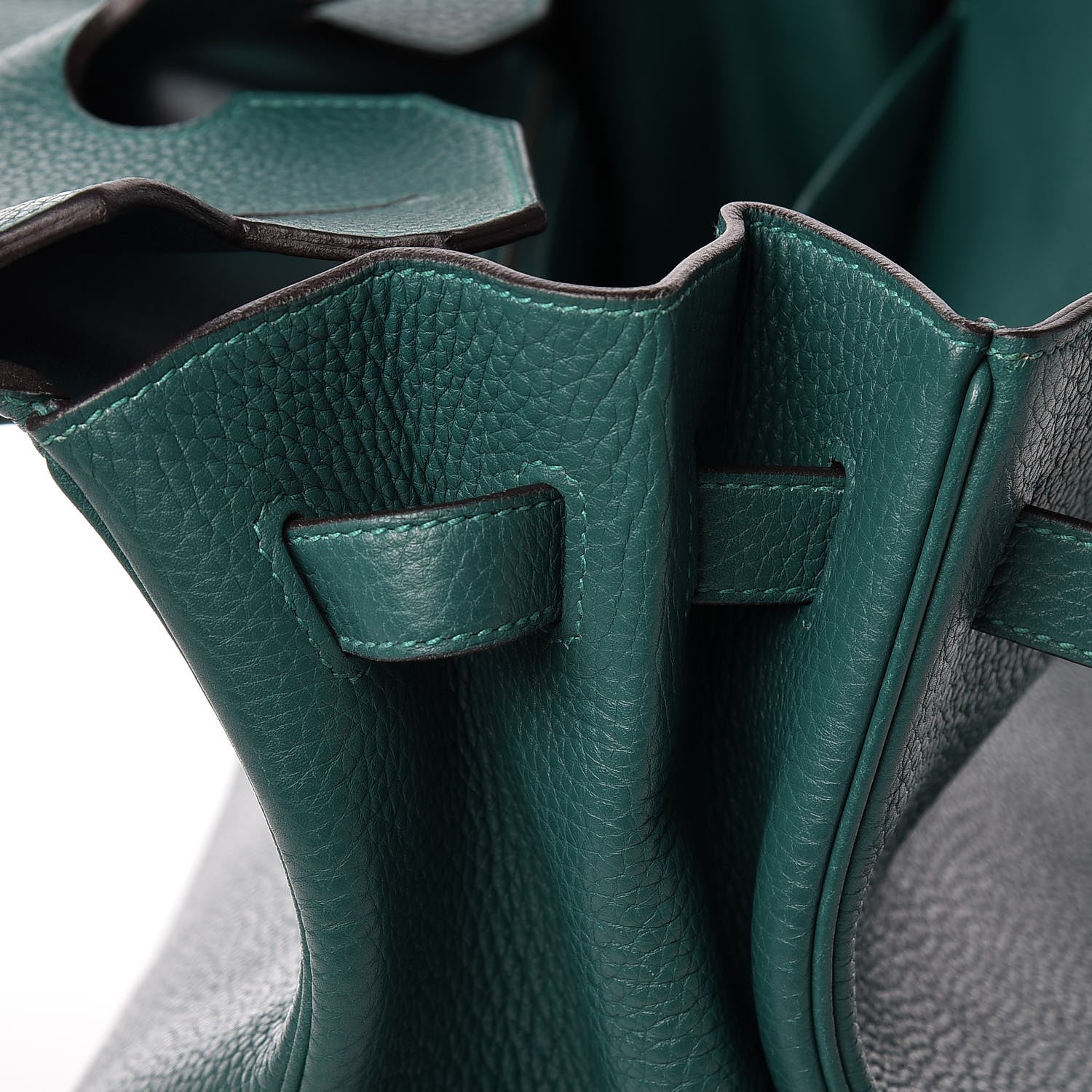 Hermes Togo Birkin 35 Malachite 12 of 39