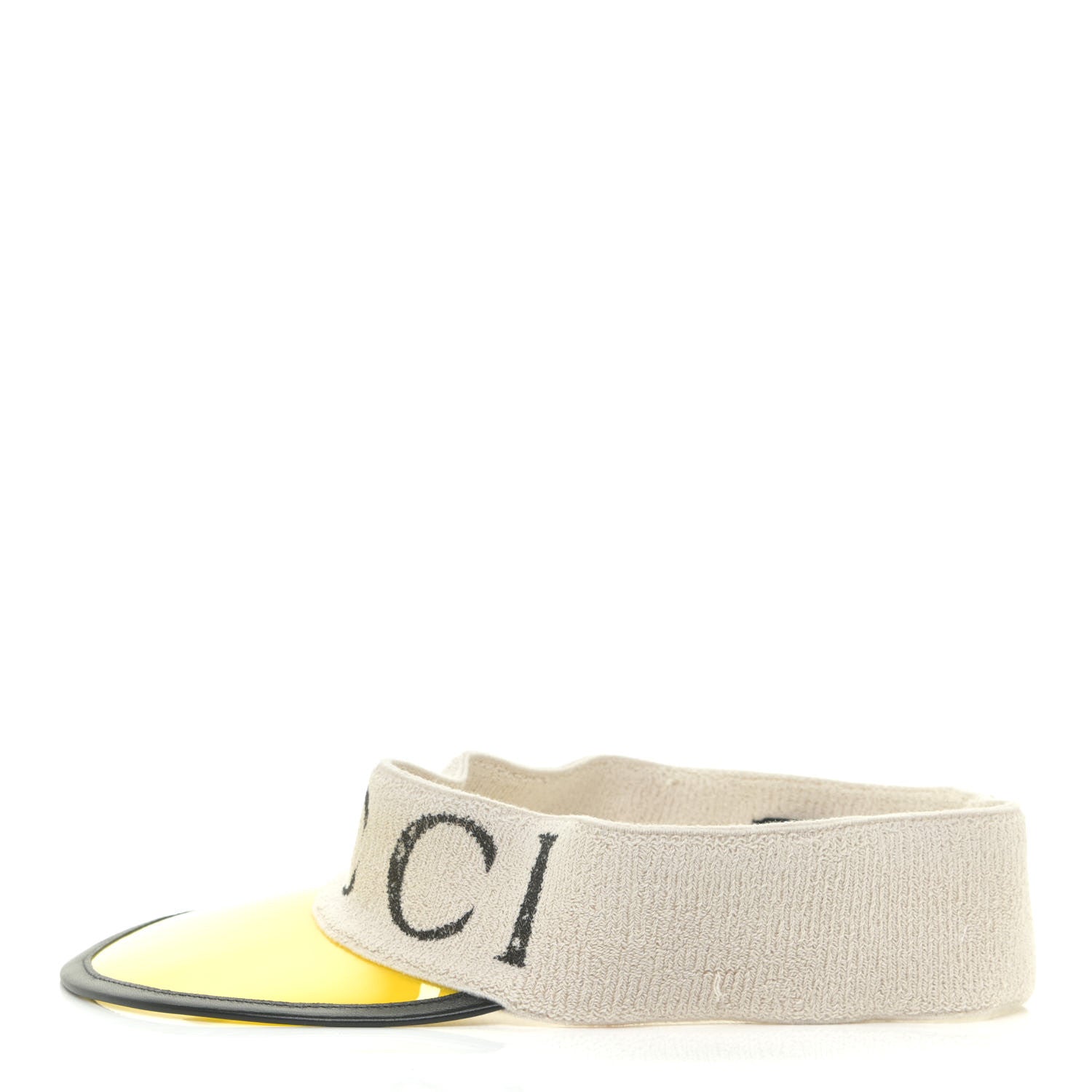 Gucci Vinyl Logo Visor S Yellow 3 of 7