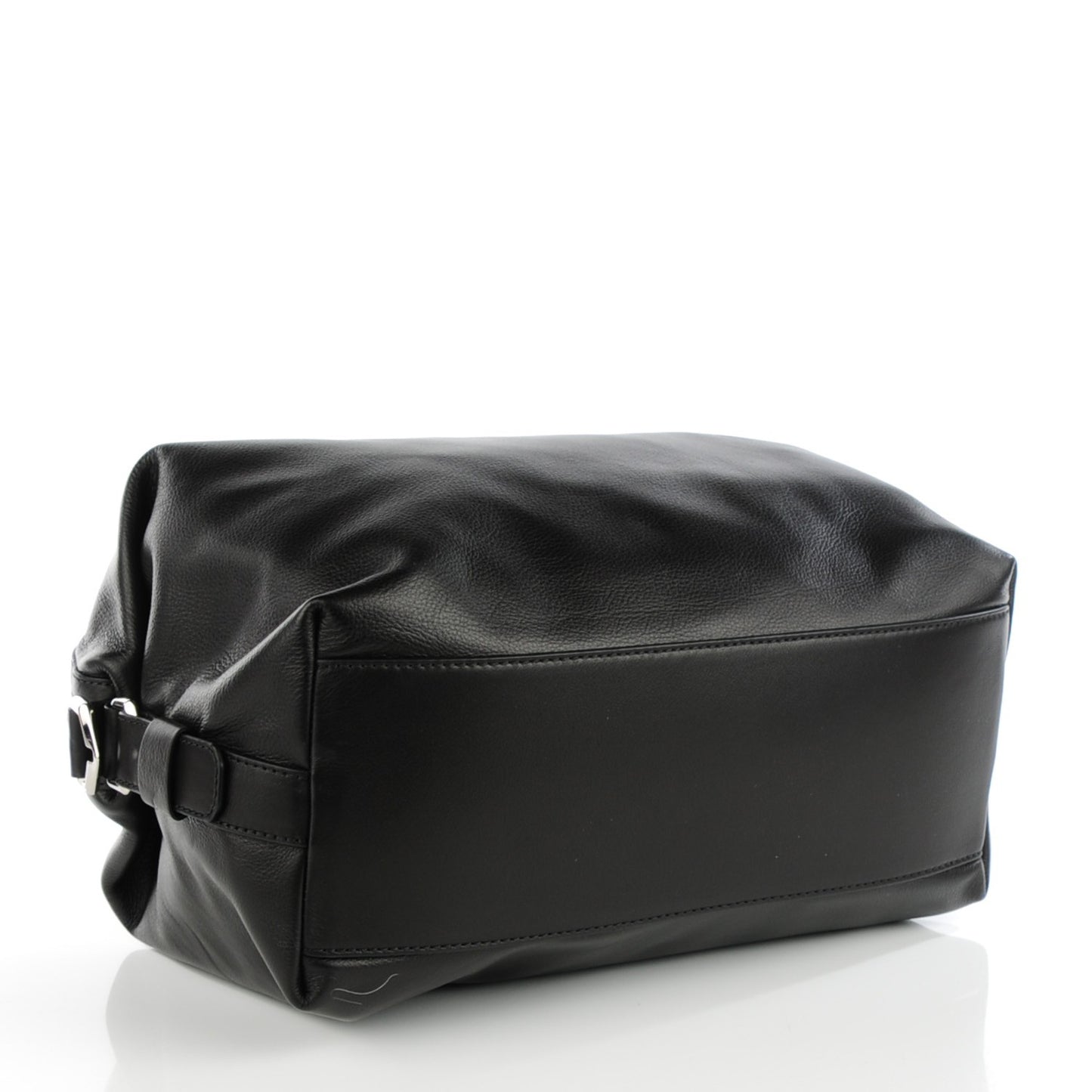 Waxy Grained Calfskin Medium Nightingale Black