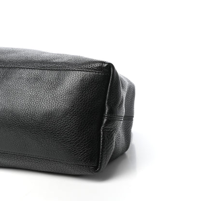 Gucci Pebbled Calfskin Medium Soho Chain Shoulder Bag Black 9 of 9