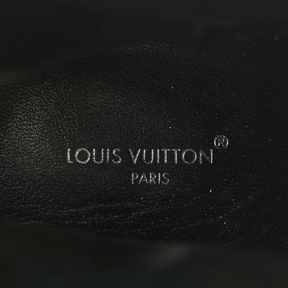 Louis Vuitton Calfskin Belted Silhouette Ankle Boots 38 Black 7 of 10