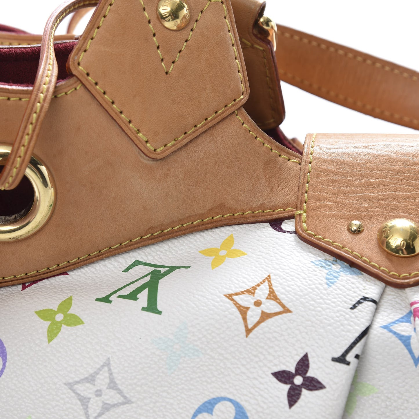 Monogram Multicolor Ursula White