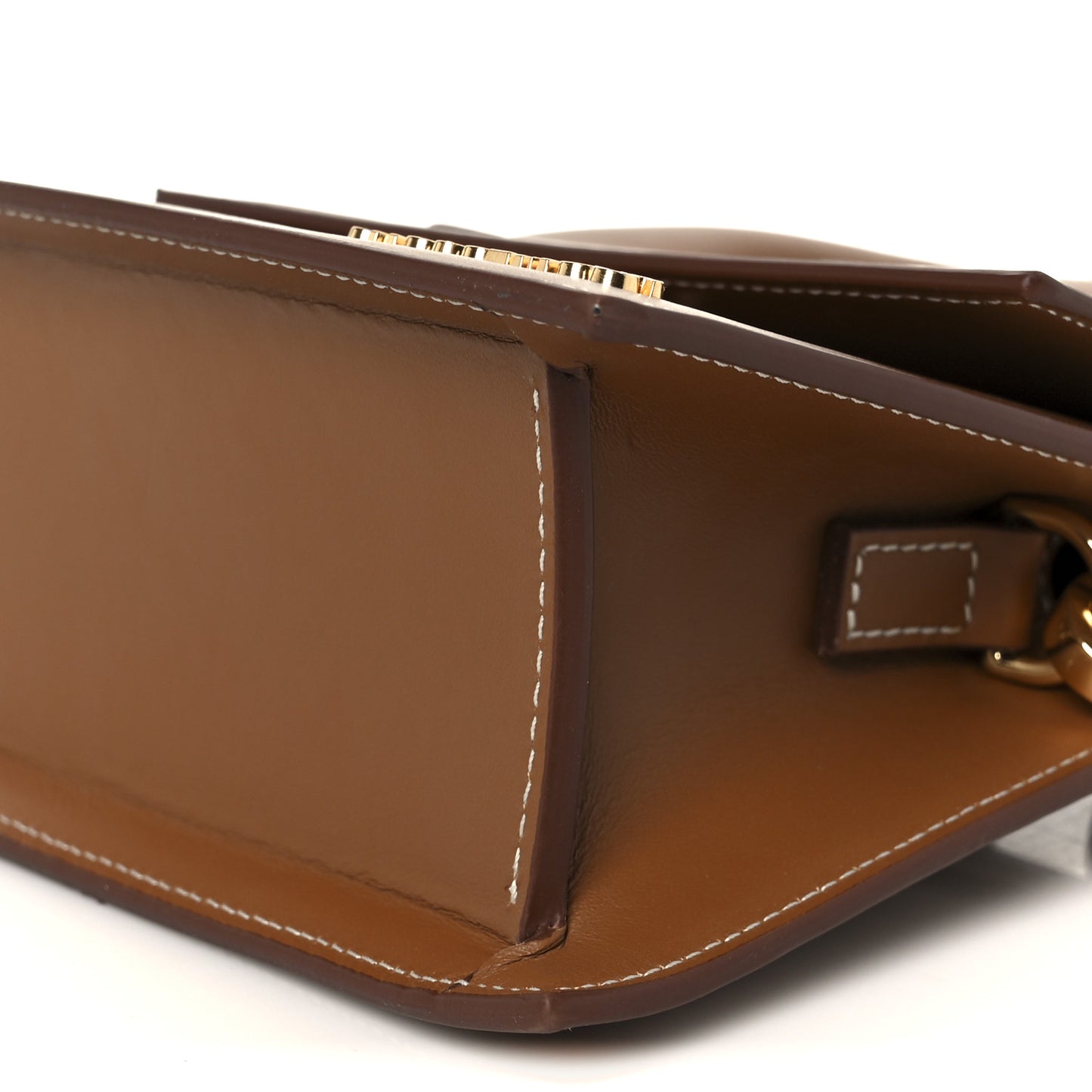 Smooth Calfskin Le Chiquito Moyen Light Brown