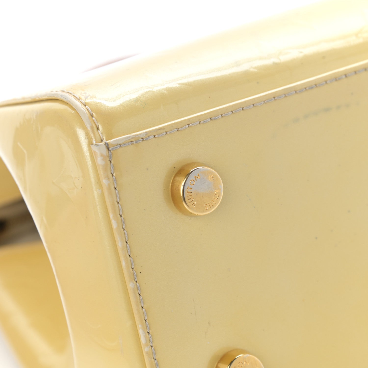 Louis Vuitton Vernis Brea MM Blanc Corail 11 of 14