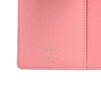 Louis Vuitton Monogram Illustre Small Ring Agenda Rose 5 of 5