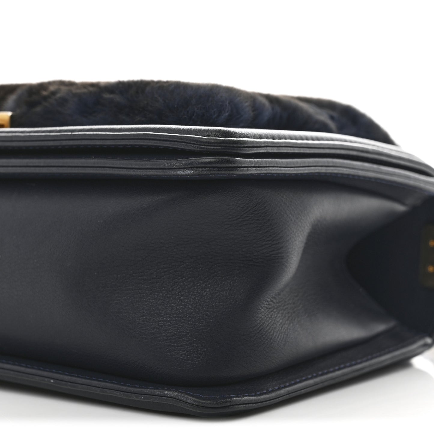 Orylag Medium Boy Top Handle Flap Navy