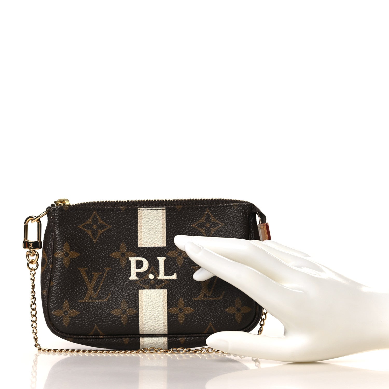 Louis Vuitton Monogram My LV Heritage Mini Pochette Accessories Ivory White 2 of 9