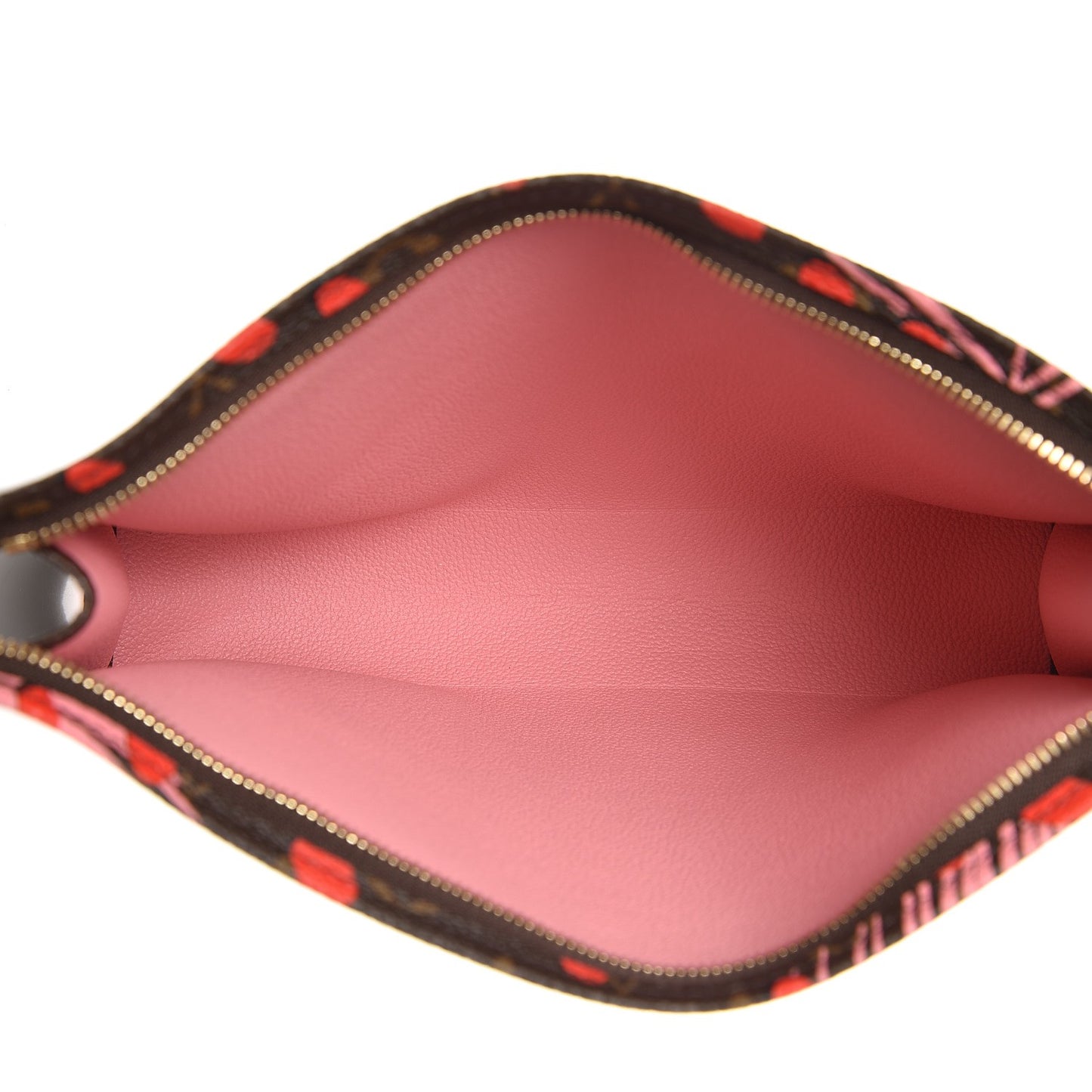 Monogram Jungle Dots Toiletry Pouch 26 Sugar Pink Poppy