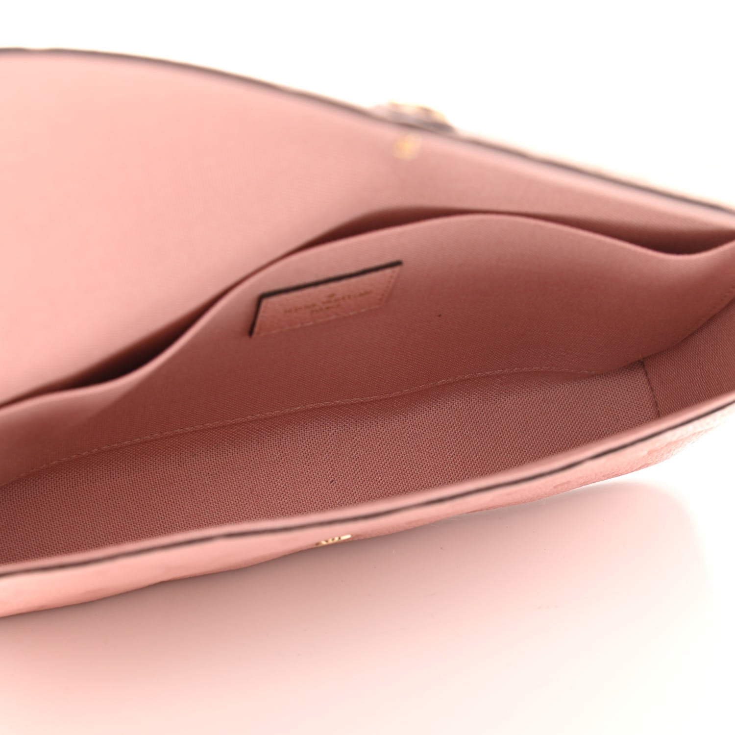 Louis Vuitton Empreinte Pochette Felicie Chain Wallet Rose Poudre 6 of 11