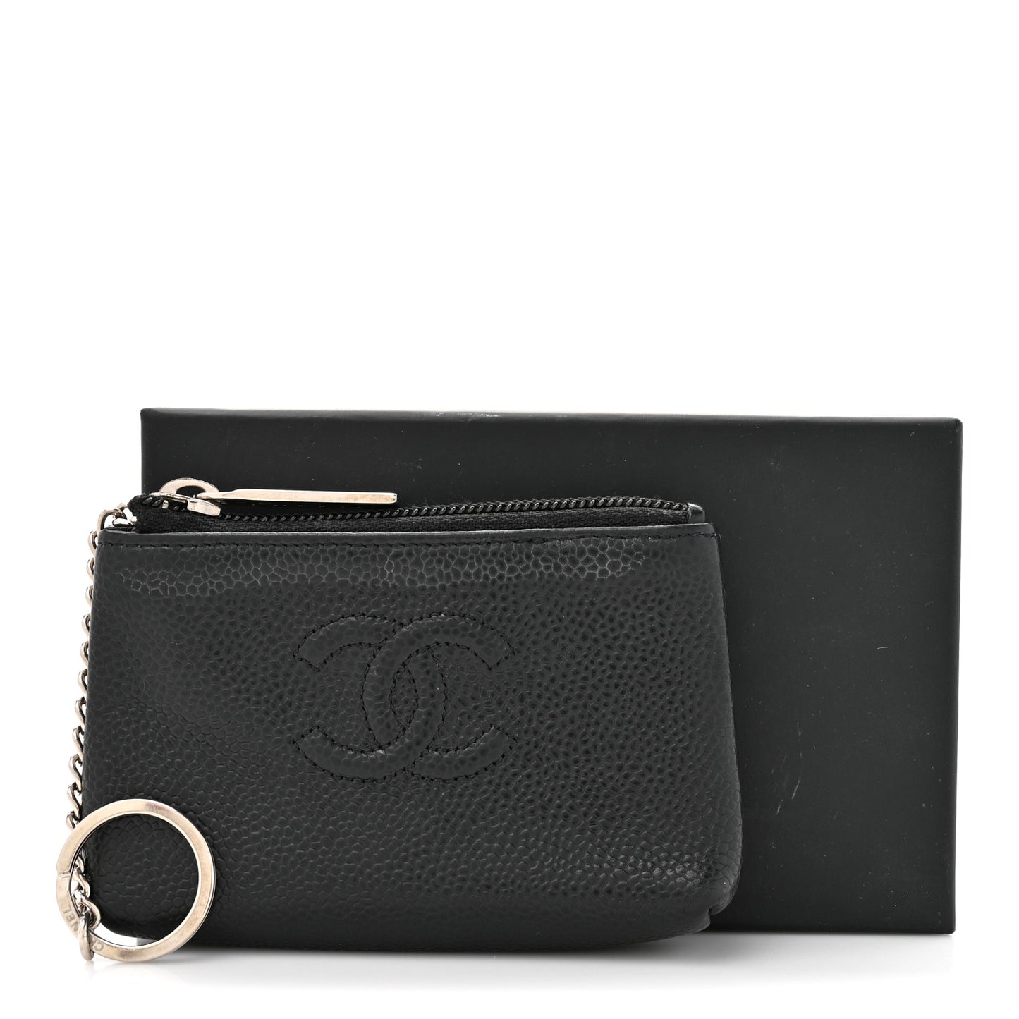 Caviar Timeless CC Key Holder Case Black