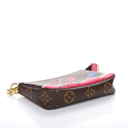 Louis Vuitton Monogram 2017 Christmas Animation Mini Pochette Accessories 4 of 13
