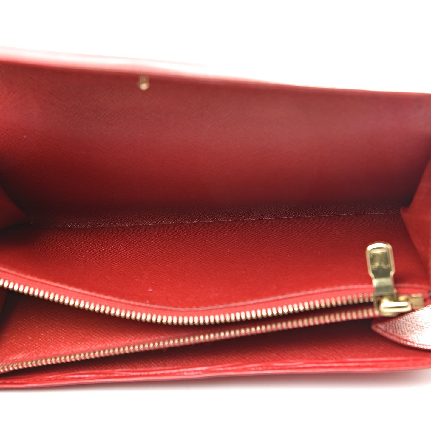 Epi Sarah Wallet Coquelicot