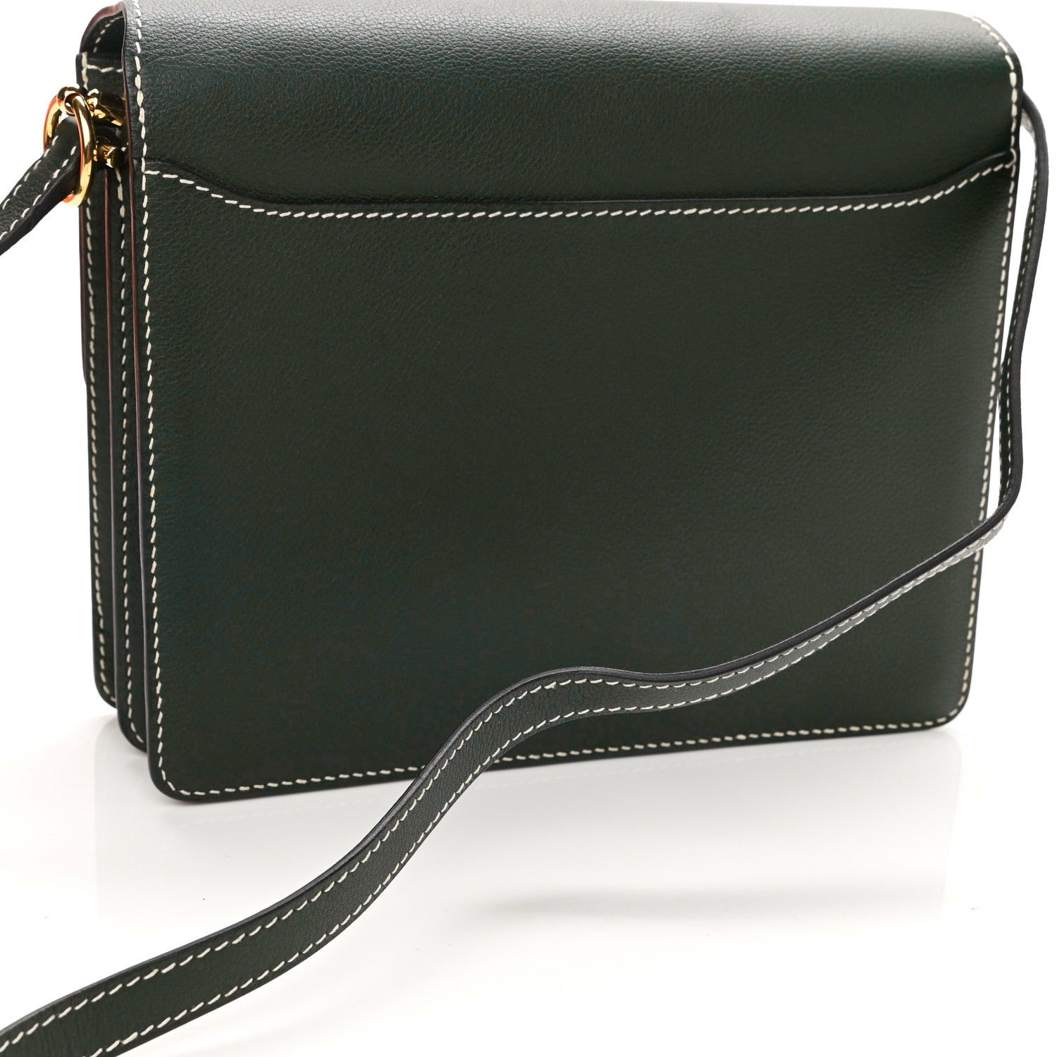 Hermes Evercolor Sac Roulis 23 Vert Titien 10 of 11
