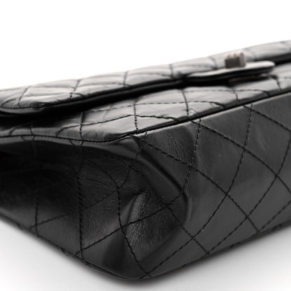 Chanel Aged Calfskin Quilted 2.55 Reissue 226 Flap Black 9 of 11
