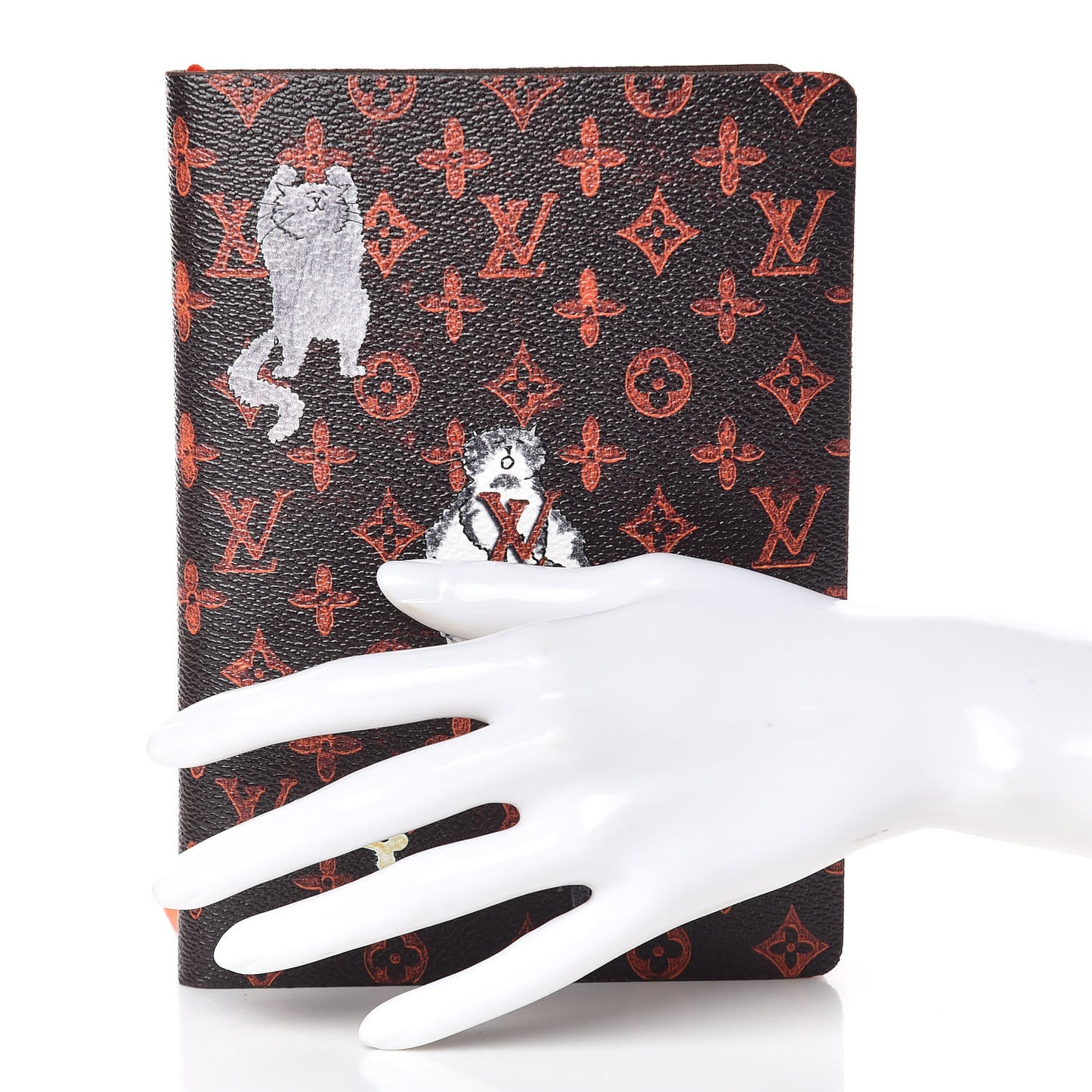 Catogram Clemence Notebook MM Marron