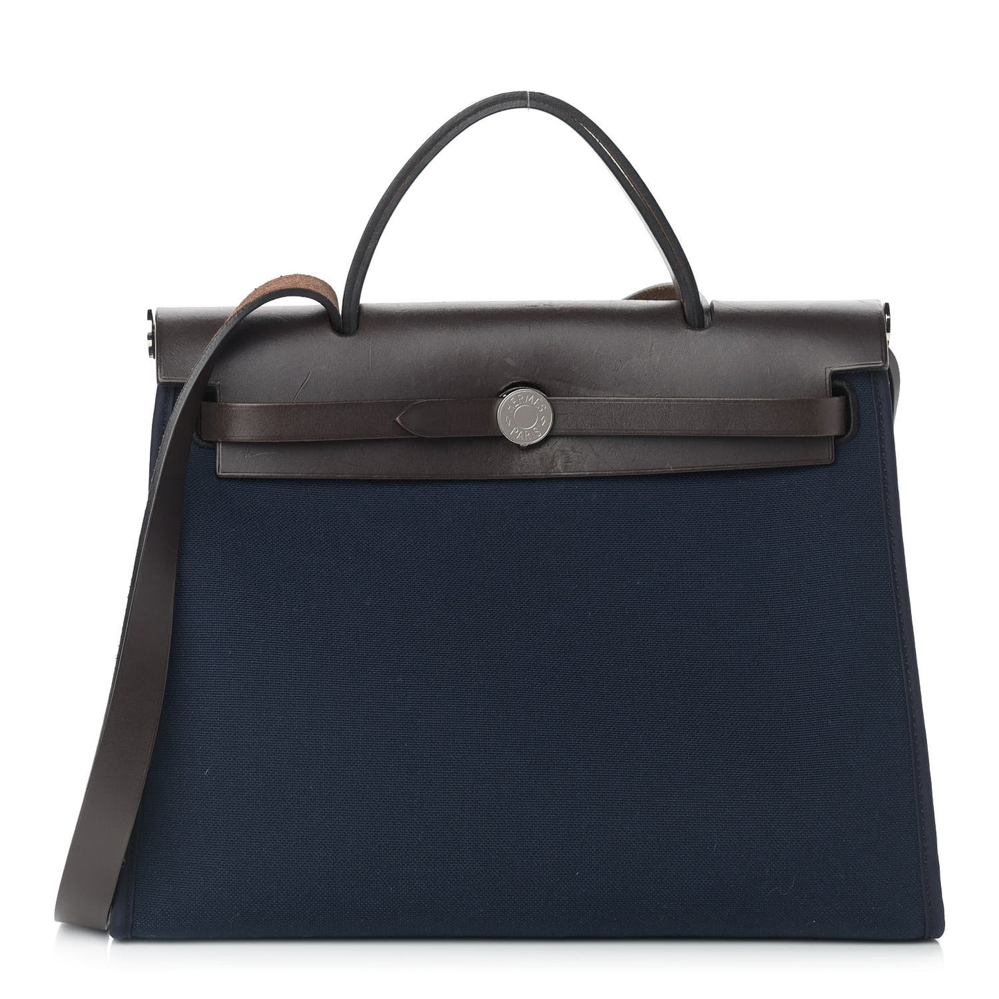 Toile Vache Hunter Herbag Zip PM 31 Bleu Marine Ebene