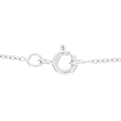 Hermes 18K White Gold Diamond Finesse Pendant Necklace 3 of 4