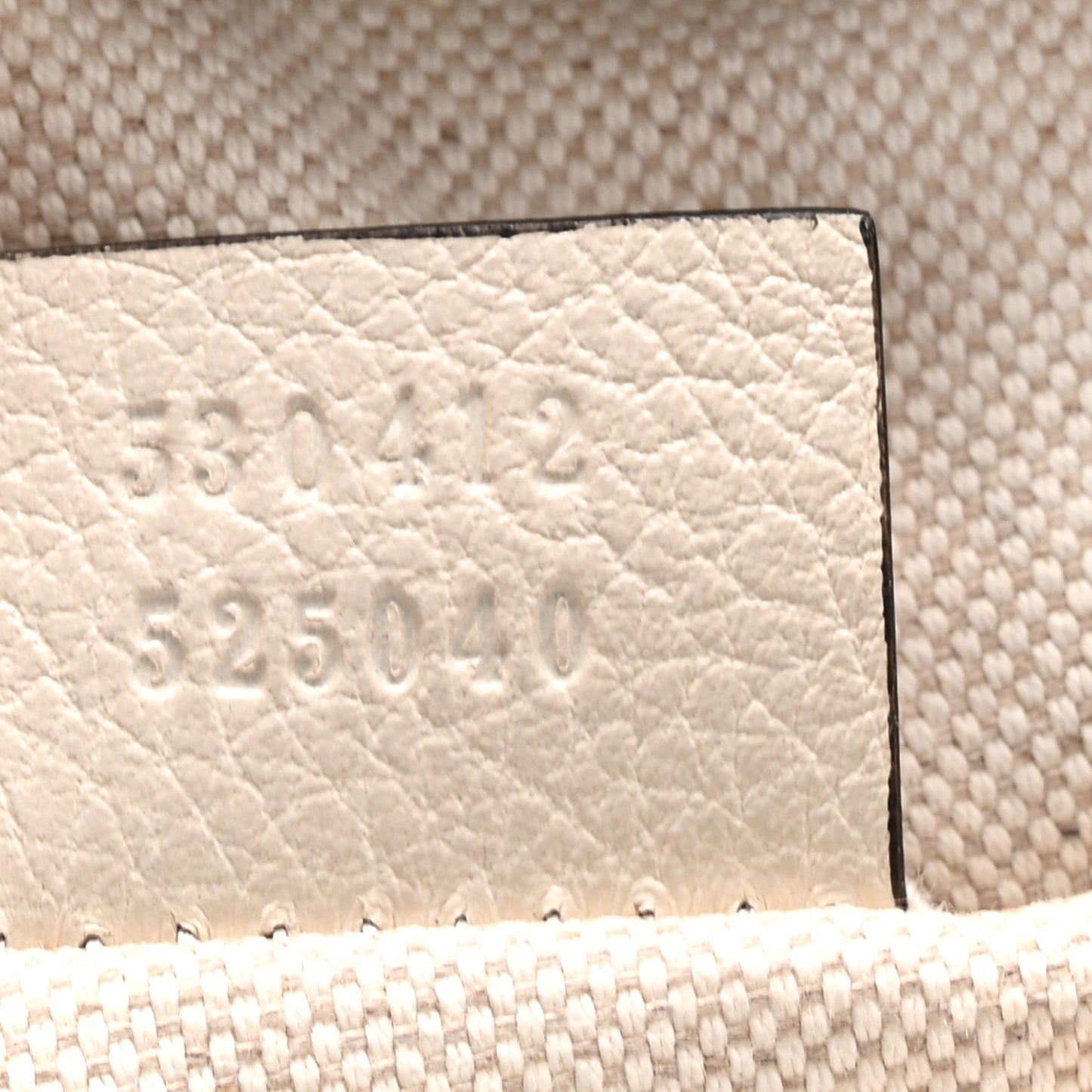 Grained Calfskin Logo Belt Bag White