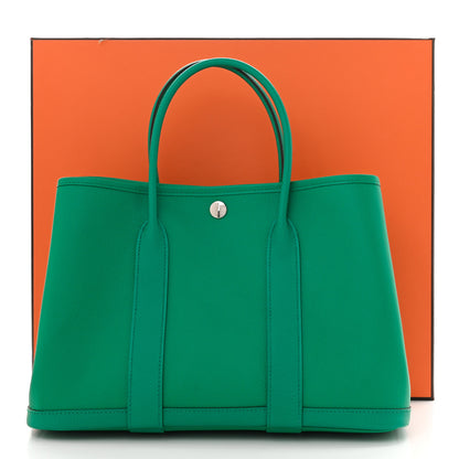 Hermes Epsom Garden Party Tote 30 TPM Vert Jade 11 of 11