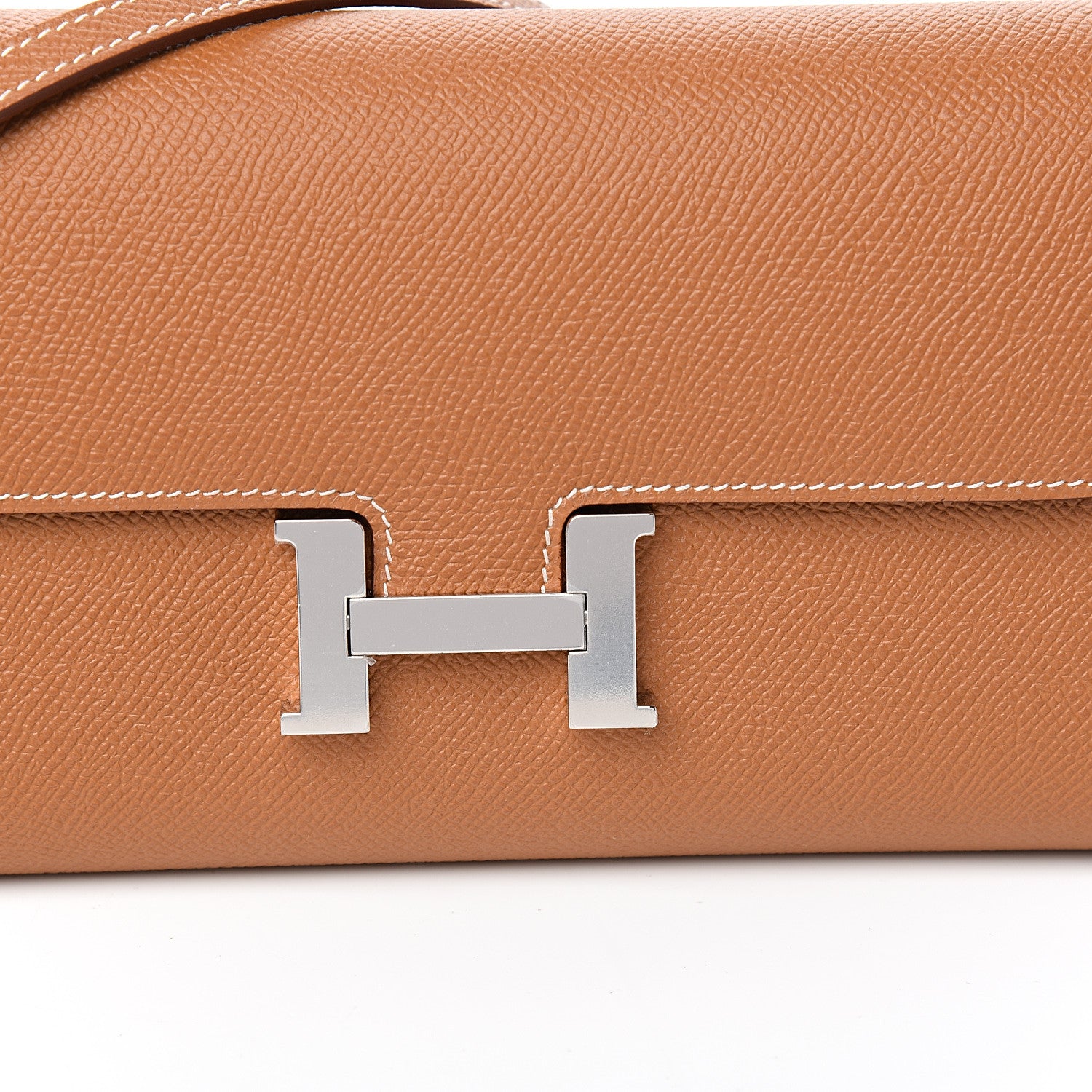 Hermes Epsom Constance Long Wallet To Go Gold 8 of 9