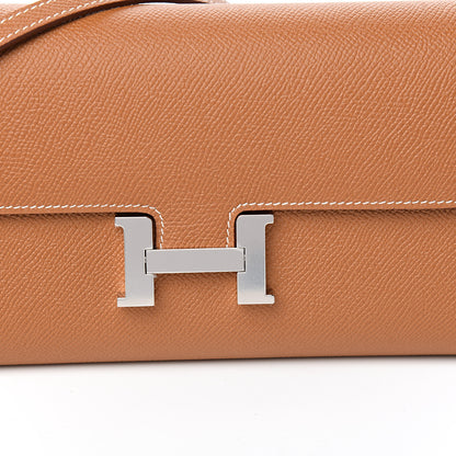 Hermes Epsom Constance Long Wallet To Go Gold 8 of 9
