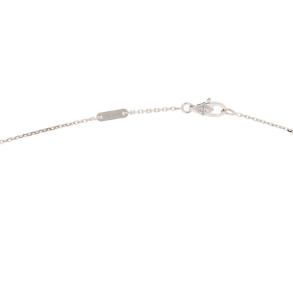 Van Cleef & Arpels 18K White Gold Diamond Sweet Alhambra Pendant Necklace 4 of 6