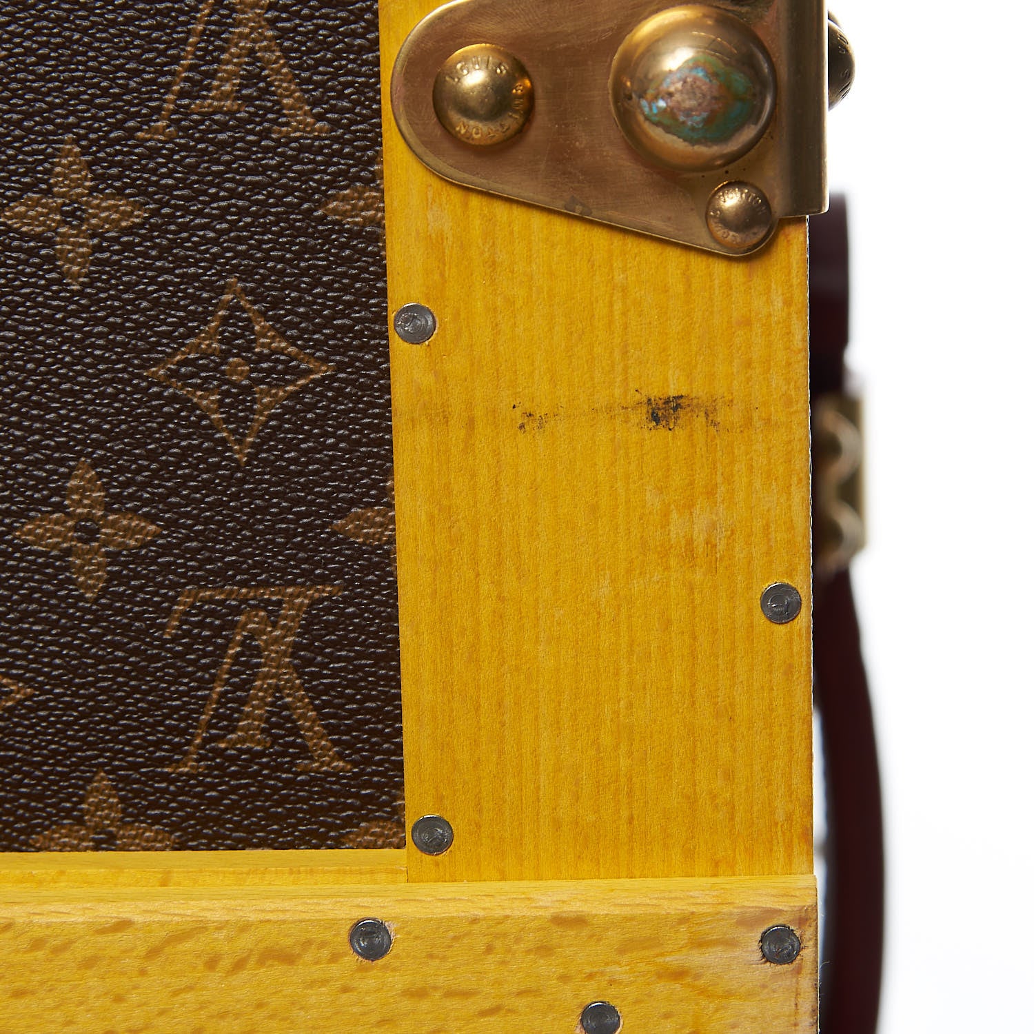 Louis Vuitton Monogram Malle Courrier Lozine Trunk 110 31 of 76