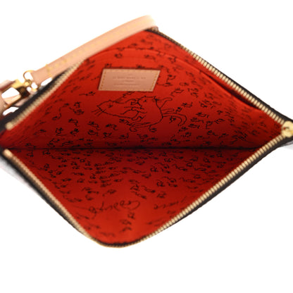 Louis Vuitton Catogram Neverfull MM GM Pochette Marron 5 of 8