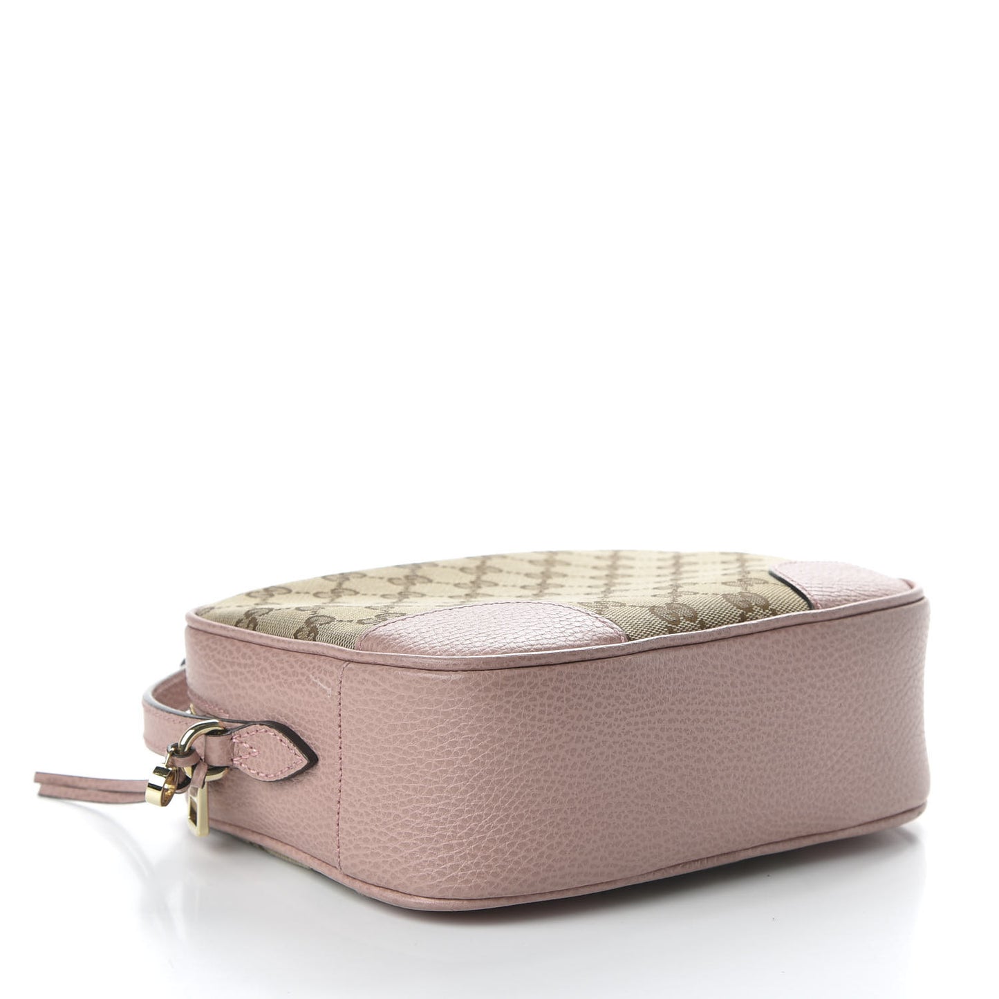 Monogram Mini Bree Messenger Bag Beige Soft Pink