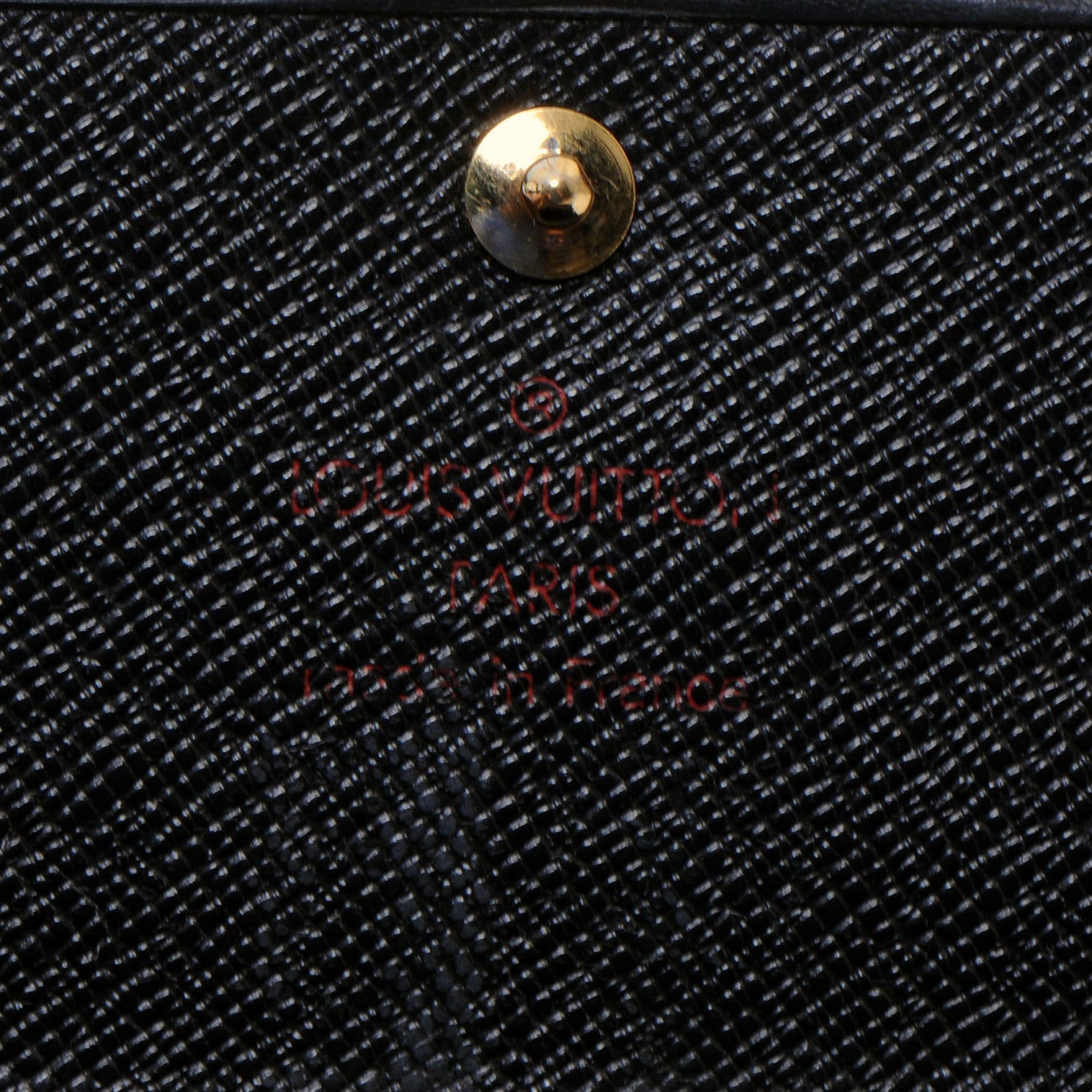 Louis Vuitton Epi Sarah Wallet Black 5 of 7