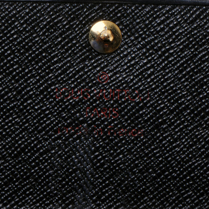 Louis Vuitton Epi Sarah Wallet Black 5 of 7