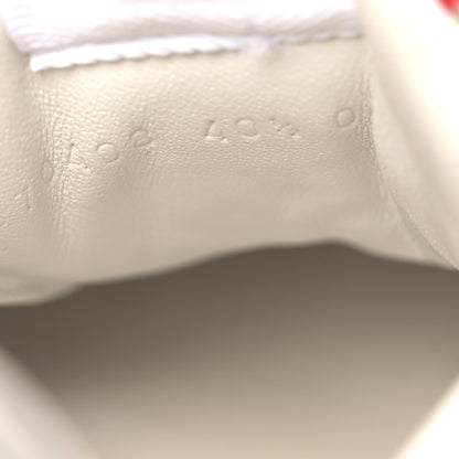 Gucci Dali Soft Calfskin GG Tennis Embossed Perforated Womens Platform 55mm Sneakers 40.5 White Multicolor 10 of 11