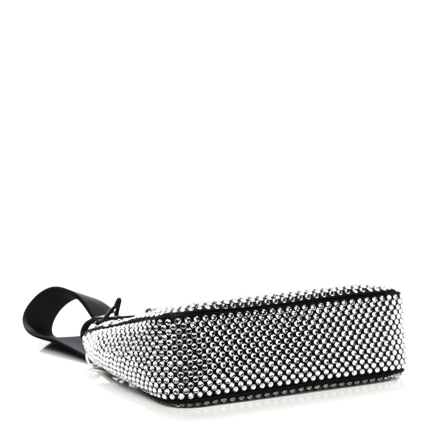 Satin Crystal Re-Edition 2005 Shoulder Bag Cristal
