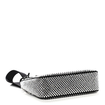 Prada Satin Crystal Re-Edition 2005 Shoulder Bag Cristal 4 of 14