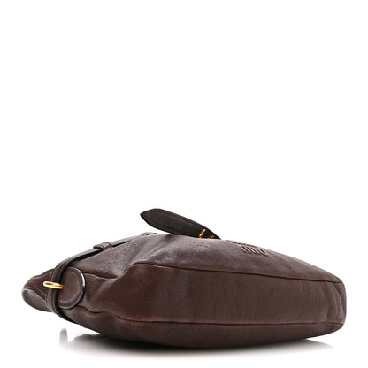 Miu Miu Nappa Aviator Regular Aventure Shoulder Bag Briarwood 4 of 9