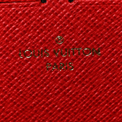 Louis Vuitton Damier Ebene Clemence Wallet Cherry 6 of 6