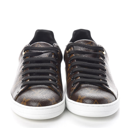 Louis Vuitton Patent Monogram Frontrow Sneakers 35 2 of 8