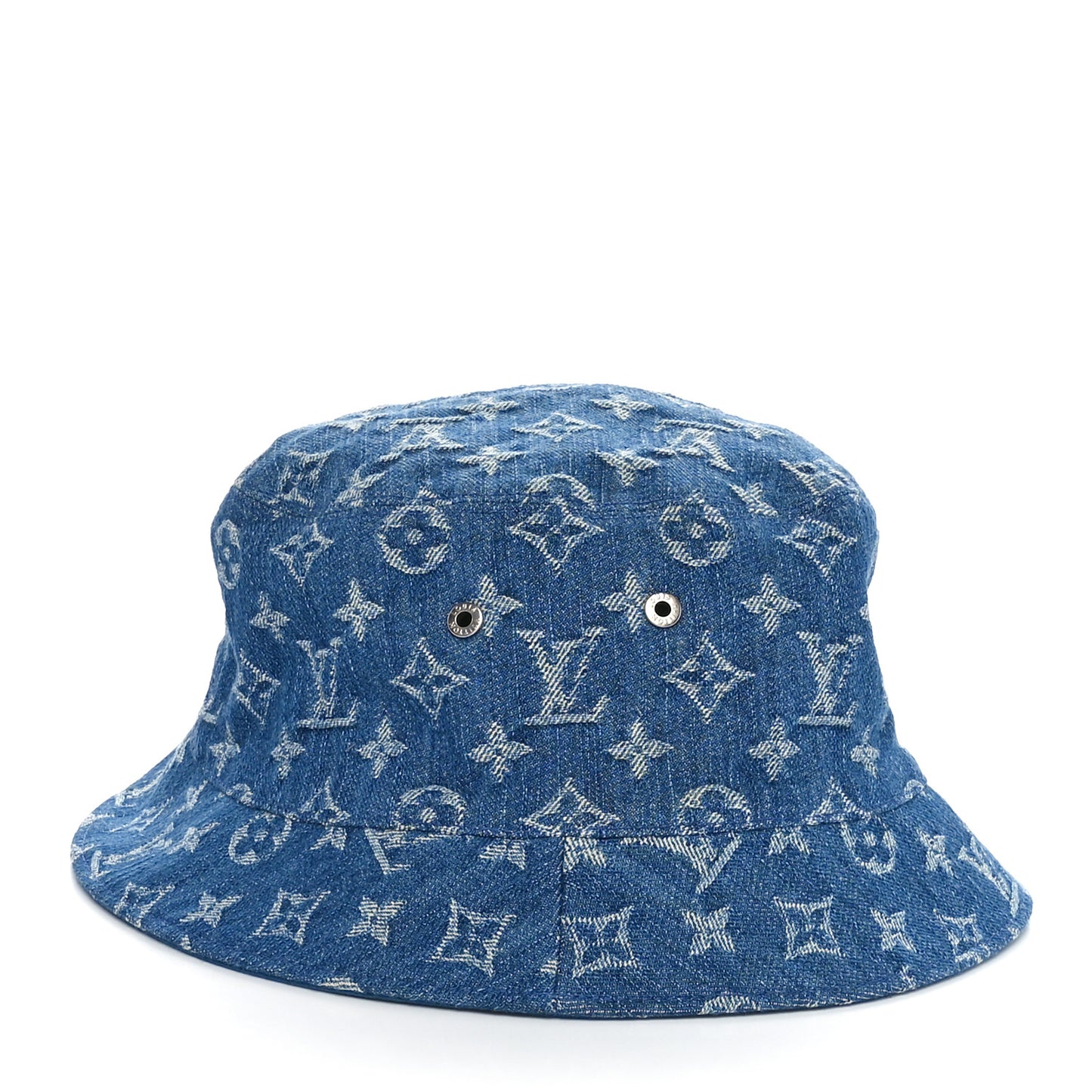 Monogram Denim Transformable Bob Bucket Hat 60 Blue